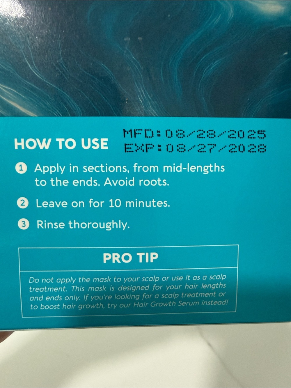Maree Keratin Hair Mask Intensive Repair 10 fl oz for damaged hair NIB SEALED - Picture 3 of 4